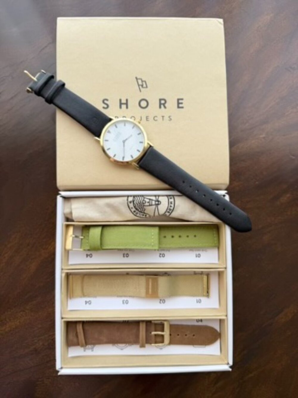 Shore Projects Watch and Straps
